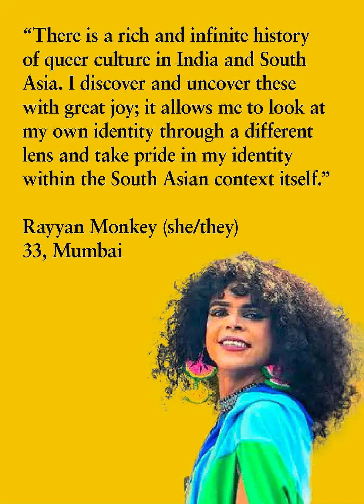 Thirty-three-year-old Rayyan Monkey (she/they) who began transitioning between 2020-22, weighs in about the lack of Muslim visibility in the movement 